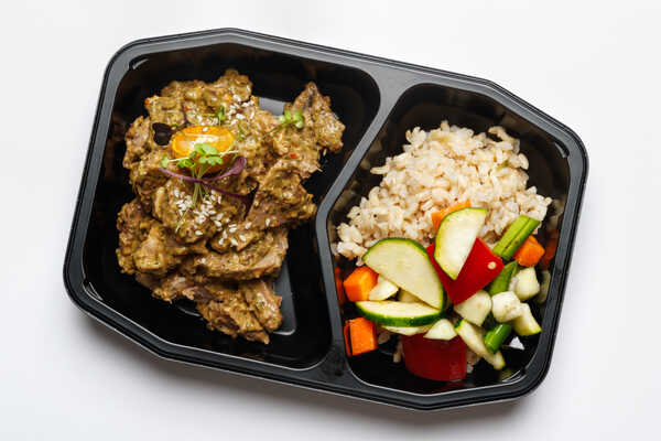 Slow Cooked Premium Grass Fed Pulled Lamb Shank With Greek Seasoning