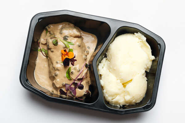 Chargrilled Grass Fed Rump With Diane Sauce