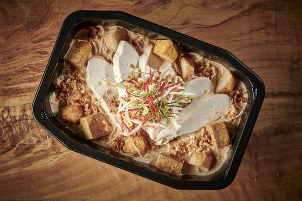 Authentic Singaporean High protein Chicken Laksa