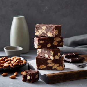 Choc Almond Fudge