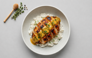 Golden Honey Mustard Chicken Breast