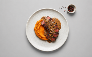 Chargrilled Peppercorn Steak