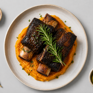 Hickory Smoked Beef Ribs