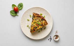 Roasted Vegetable Egg Bake High-Protein