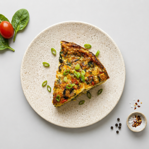 Roasted Vegetable Egg Bake High-Protein