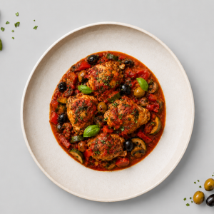 Italian Chicken Cacciatora