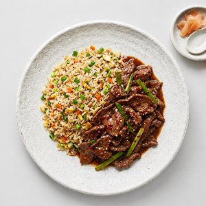 Sizzling Mongolian Beef Hot Pot