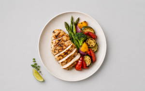 Zesty Lime Pepper Roasted Chicken Breast