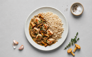 Creamy Garlic Mushroom Chicken