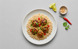Thai Chicken Sweet Chilli Meatballs