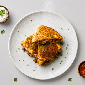 Sizzling Chipotle Beef & Cheese Quesadilla
