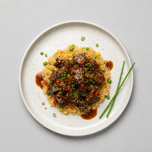 Sizzling Korean Sticky Beef Explosion
