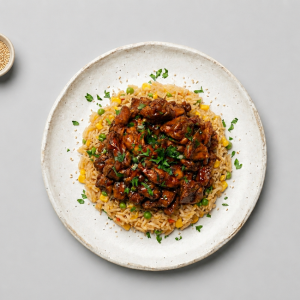 Sweet & Savory Korean-Style Sticky Chicken Blisst