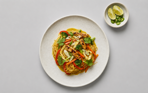 Singapore Chicken Noodle Stir-Fry (High-Protein)