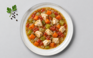 High Protein Hearty Winter Chicken & Vegetable Soup
